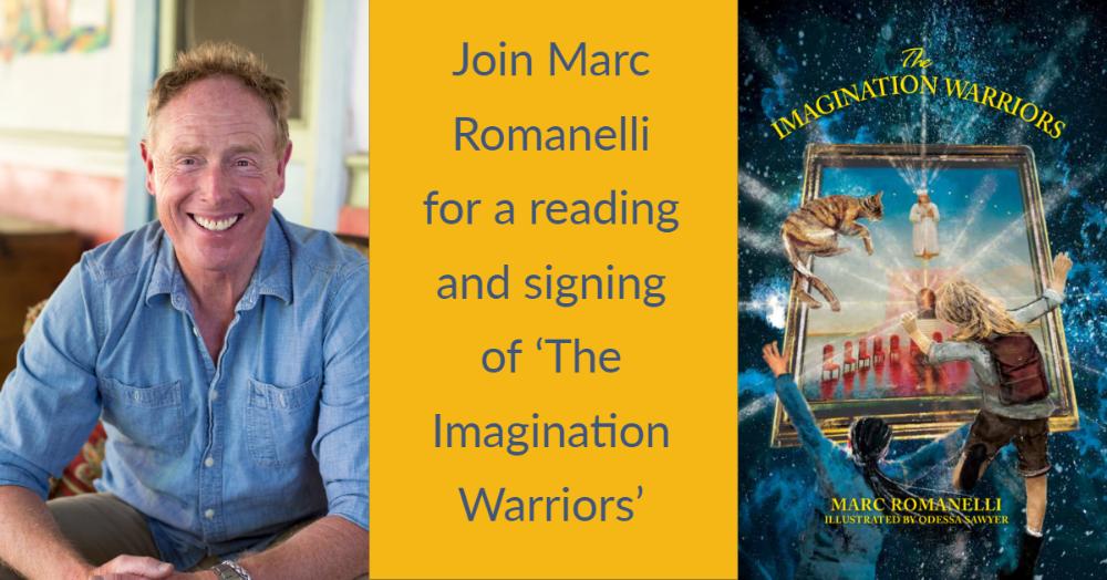 Imagine That! 2 Upcoming Events for Marc Romanelli